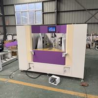 Máquina automática CNC de 12 ejes para engarzar esquinas de ventanas y estación de fijación de marcos