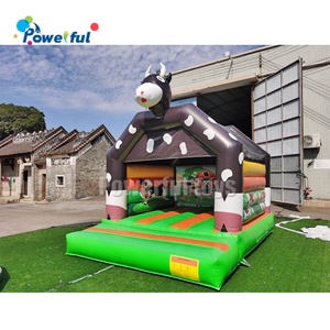 Mới phổ biến bò Bouncer Inflatable đảng nhà bị trả lại Inflatable mà không trượt - Product Image 2