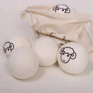 Boule de <span class=keywords><strong>laine</strong></span> sèche-linge, nouveau Type de boule <span class=keywords><strong>spéciale</strong></span> de séchage pour le séchage de vêtements ménagers Anti-entmêlement, lave-linge - Product Image 1