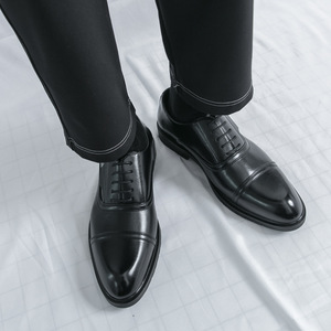 Chaussures habillées professionnelles polyvalentes en cuir verni pour hommes, collection Printemps & Automne 2026 – Idéales pour le travail et les mariages - Product Image 3