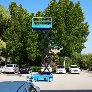 Plataforma Elevadora Hidráulica Eléctrica de Tijera de 4m 6m 8m <span class=keywords><strong>10m</strong></span> 12m 14m 16m 18m con Certificación CE - Product Image 1