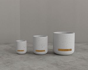 C&H - Portavelas Navideño Personalizado, Soporte Decorativo <span class=keywords><strong>para</strong></span> Farolillos, Cemento, Yeso, Ecológico, Hecho a Mano, Decoración del Hogar, Pilar - Product Image 6