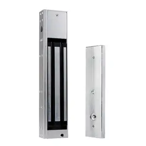 Interior Door 280KGS / 600LBS Electric EM Mag Magnet Lock Electronic Magnetic Door Lock With LED Sensor Monitor Timer Delay