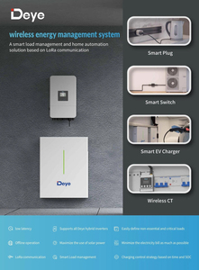 Chargeur mural intelligent Deye Sun-EVSE22k01-EU-AC 7kW 22kW pour véhicules électriques, compatible monophasé/triphasé, avec livraison DDP. - Product Image 4