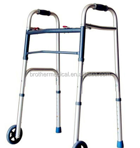 אלומיניום כלכלי קבוע עומד ווקר ללא גלגלים בשימוש עבור קשישים ונכים אנשים - Product Image 2