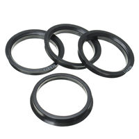 Anneaux de centrage de roue en aluminium colorés, accessoires de voiture
