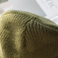 Bonnet thermique doux et chaud en acrylique, tricoté, coloré, avec revers, personnalisable avec logo, pour homme, pour le ski et les activités de plein air, fabrication OEM