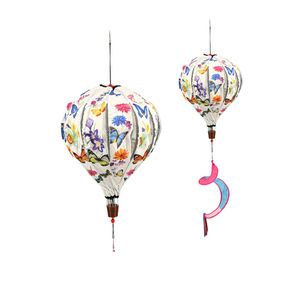 Decoración Colgante para Jardín o Patio, Globo Aerostático Giratorio, Impresión de una Pieza, Arte <span class=keywords><strong>en</strong></span> Tela, Venta al Por Mayor - Product Image 4