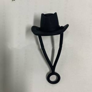Conception personnalisée 10mm Pvc Cowboy Hat Straw Tips Cover Cap Anti-poussière Potable Paille Réutilisable Pointes de paille Couvercles pour Gobelets de 40 Oz - Product Image 5