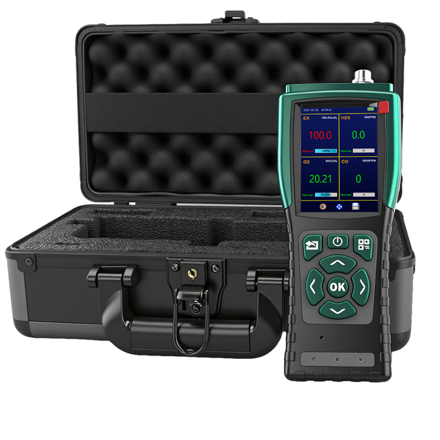 Pump Suction Portable 4-in-1 Gas Testing Equipment SO2F2  F2 HF C2H2 CS2 SF6 Gas Leak Detector Co2 Sensor Flue Gas Analyzer CL2