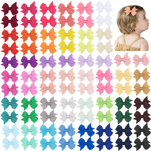Children <b>Bow</b> Hair <b>Clip</b> Hair <b>Bows</b> With <b>Clips</b> for Children Princess Hair Accessories 57 Colors - Product Image 3