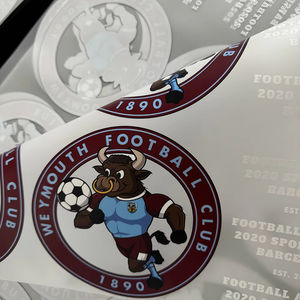 Autocollants personnalisés en <span class=keywords><strong>vinyle</strong></span> autocollants de transfert Dtf étiquettes d'impression personnalisées t-shirt marque logo motif transfert de chaleur Dtf Etiqueta - Product Image 4