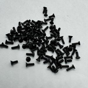 Tornillos de Acero Negros Baratos al por Mayor para Finger Skateboard, Accesorios para Mini Skateboards - Product Image 2