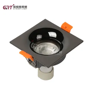 Profesyonel tedarikçisi ticari Downlight gömme 7w 10w 15w 20w 30w COB GU10 ışık aşağı yol açtı