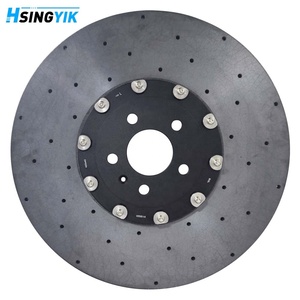 Disque de frein en céramique carbone avant Hsingyik Racing Parts pour <span class=keywords><strong>Audi</strong></span> <span class=keywords><strong>RS6</strong></span> - Product Image 1