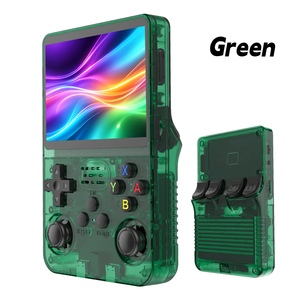 Console de jeu portable R36S Écran IPS HD de 3,5 pouces Mémoire de 64 Go Durée de vie de la batterie ultra-longue Cadeau pour adultes, adolescents et enfants - Product Image 1