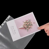 Pochette transparente pour documents a4 pp, fourniture d'usine, vente en gros