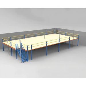 Système de rayonnage industriel Mezzanine Entrepôt en acier Plate-forme d'étagère de stockage à plusieurs niveaux pour l'optimisation de l'espace et l'efficacité - Product Image 5