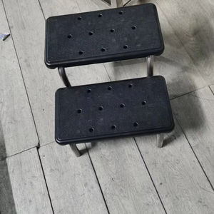 Repose-pieds double en plastique ABS à haute résistance pour hôpital et clinique, antidérapant, pour lit médicalisé, chaise de patient - Product Image 6