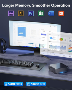 Mini PC CYX AK2 Plus de 12.ª Generación con Alder Lake-N100, Computadora de Torre Compatible con 4K HD, AK2Plus de 12.ª Generación con Alder Lake-N100 - Product Image 2