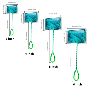 Red de pesca de nailon Multicolor recién llegados para accesorios de acuario vidrio cuadrado 5W potencia pecera al aire libre empaquetada en caja - Product Image 5