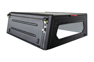 Cubierta Impermeable de Aluminio para Camioneta <span class=keywords><strong>Nissan</strong></span> <span class=keywords><strong>Frontier</strong></span> <span class=keywords><strong>4x4</strong></span>, Accesorios Todoterreno para Pickup, Función de Bloqueo, Tapa para Caja Modelo Ranger - Product Image 2