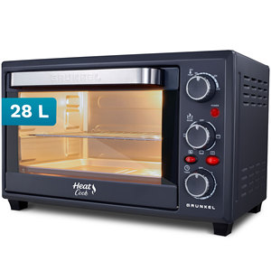 Forno Elettrico a Convezione Grunkel 28L 1600W da Banco con Modalità di Cottura a Calore - Product Image 1