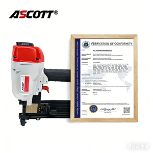 Pistolet agrafeur pneumatique CE industriel et bricolage en aluminium 160 pièces P2638, agrafeuse pneumatique 16GA <span class=keywords><strong>19</strong></span>-38mm pour finition bois - Product Image 5