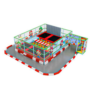 Équipement de parc de trampoline sur mesure gratuit, aire de jeux intérieure commerciale, centre de jeux, parc de trampoline pour enfants - Product Image 1