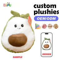 Peluche longue série fruits, peluche pêche ultra douce, rembourrage coton PP, faible MOQ, OEM, vente en gros personnalisée