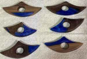 Support de page en résine et en bois, conception ergonomique légère, idéal pour lire des romans, des journaux, des documents d'étude - Product Image 3