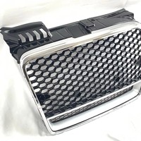 Matériau ABS pour calandre RS4 LOOK GRILLE B7 2004-2007, calandre avant pour voiture