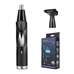 Recortadora de Barba y Nariz 2 en 1 Recargable, Kit de Corte de Pelo Inalámbrico, Recortadora de Pelo para Orejas y Nariz - Product Image 1