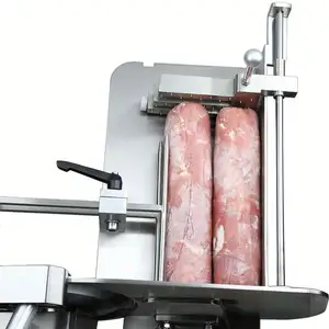 Taglierina in acciaio inossidabile congelata al Laser rotolo di montone di manzo formaggio per alimenti due in uno manuale per carne e affettatrice