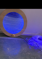 2025 Lampes tunnel à panneau de miroir Infinity Articles sensoriels Jeu amusant Entraînement sensoriel interactif