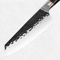 Couteau de chef Yangjiang, forgé à la main, en acier inoxydable, en acier au manganèse, avec manche en bois, pour couper le bœuf, le poisson et la viande