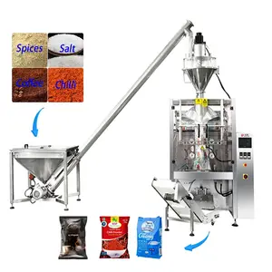 500g 1kg 5kg Vertical Powder Packaging Spices/maize Flour/coffee Powder Filling Packing Machine