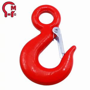 Hlm Nhiệm Vụ Nặng Nề Giả Mạo <span class=keywords><strong>320</strong></span> Loại Hợp Kim Thép Mắt Sling Hoist Hook Với An Toàn Chốt Cho Tời Dây - Product Image 1