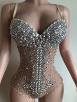 NOVANCE Y1443 Nouvelle Mode Vêtements Jarretelles Blingbling Diamant Perles Vêtements de Maternité Grande Taille Body Femmes pour Séance Photo