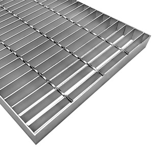 Grille en acier galvanisé à chaud Q235 pour plateforme industrielle, fournisseur de grilles en acier, grille en acier pour <span class=keywords><strong>couvercle</strong></span> de fosse, vente en gros - Product Image 2