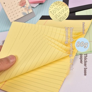 <span class=keywords><strong>Quaderno</strong></span> A5 Promozionale con Logo Personalizzato Stampato, Carta Spessa, Strappabile, per Aula, 30 Fogli, Stampa Digitale - Product Image 2