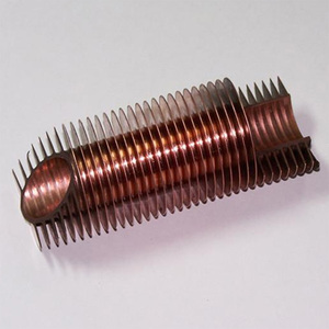 Pièces de chauffage en aluminium extrudé rondes pour soudage, tubes à ailettes ou tuyaux à ailettes pour échangeurs de chaleur - Product Image 3