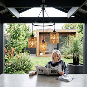 <span class=keywords><strong>Lampadario</strong></span> a sospensione a 3 teste in rattan <span class=keywords><strong>solare</strong></span> |   PT0911 - Product Image 4