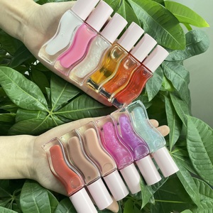 Brillo Labial Mineral con Logotipo Personalizado, Fórmula de Aceite Labial de Larga Duración, Efecto Ondas Acuáticas, Crema Ligera para un Acabado Natural y Duradero - Product Image 4