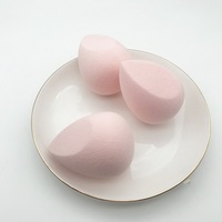 Éponge de maquillage de bouffée de poudre cosmétique de beauté végétalienne molle libre de Latex composent le mélangeur de fond de teint