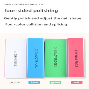 Bloque pulidor <span class=keywords><strong>de</strong></span> <span class=keywords><strong>uñas</strong></span> profesional <span class=keywords><strong>de</strong></span> <span class=keywords><strong>4</strong></span> vías OEM/ODM personalizado, esponja pulidora <span class=keywords><strong>de</strong></span> <span class=keywords><strong>uñas</strong></span> para salones y marcas <span class=keywords><strong>de</strong></span> belleza - Product Image 4