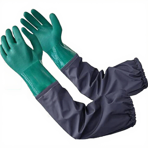 Guantes de Látex Extendidos para Lavar Platos, Duraderos, 7 oz de Grosor, Antideslizantes, Resistentes a Desgarros, Lavables a Máquina, Estériles, Talla XL - Product Image 3