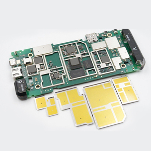 100*100*5Mm 15 wát/mét K Mềm Highquantily Nhiệt Dẫn Điện Insulaing Silicone Pad Dính Silicon Nhiệt Pad - Product Image 4