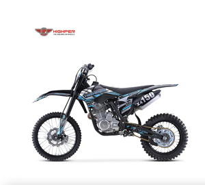 Motocross tout-terrain Highper, uniquement pour usage hors route, avec pneus <span class=keywords><strong>19</strong></span>/<span class=keywords><strong>16</strong></span> pour adultes, moto à essence <span class=keywords><strong>150cc</strong></span>, moto tout-terrain - Product Image 4