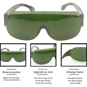 CE EN207 Ansi Z87 IR Radiation OD5 OD7 755nm 808nm 1064nm <strong>Ipl</strong> Hair Removal Eye Protective Operator Laser Safety <strong>Glasses</strong> - Product Image 5